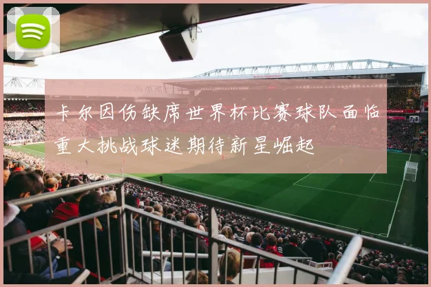 卡尔因伤缺席世界杯比赛球队面临重大挑战球迷期待新星崛起